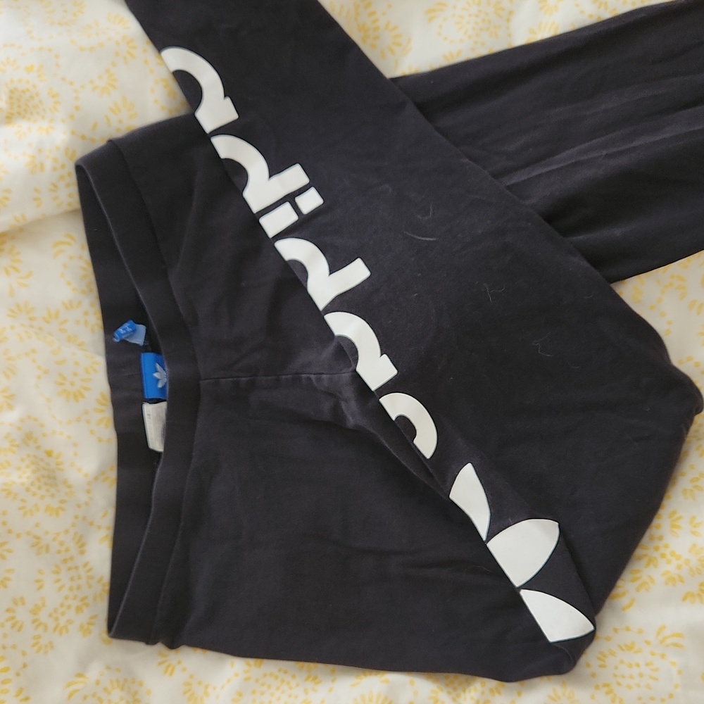 Adidas black leggings
